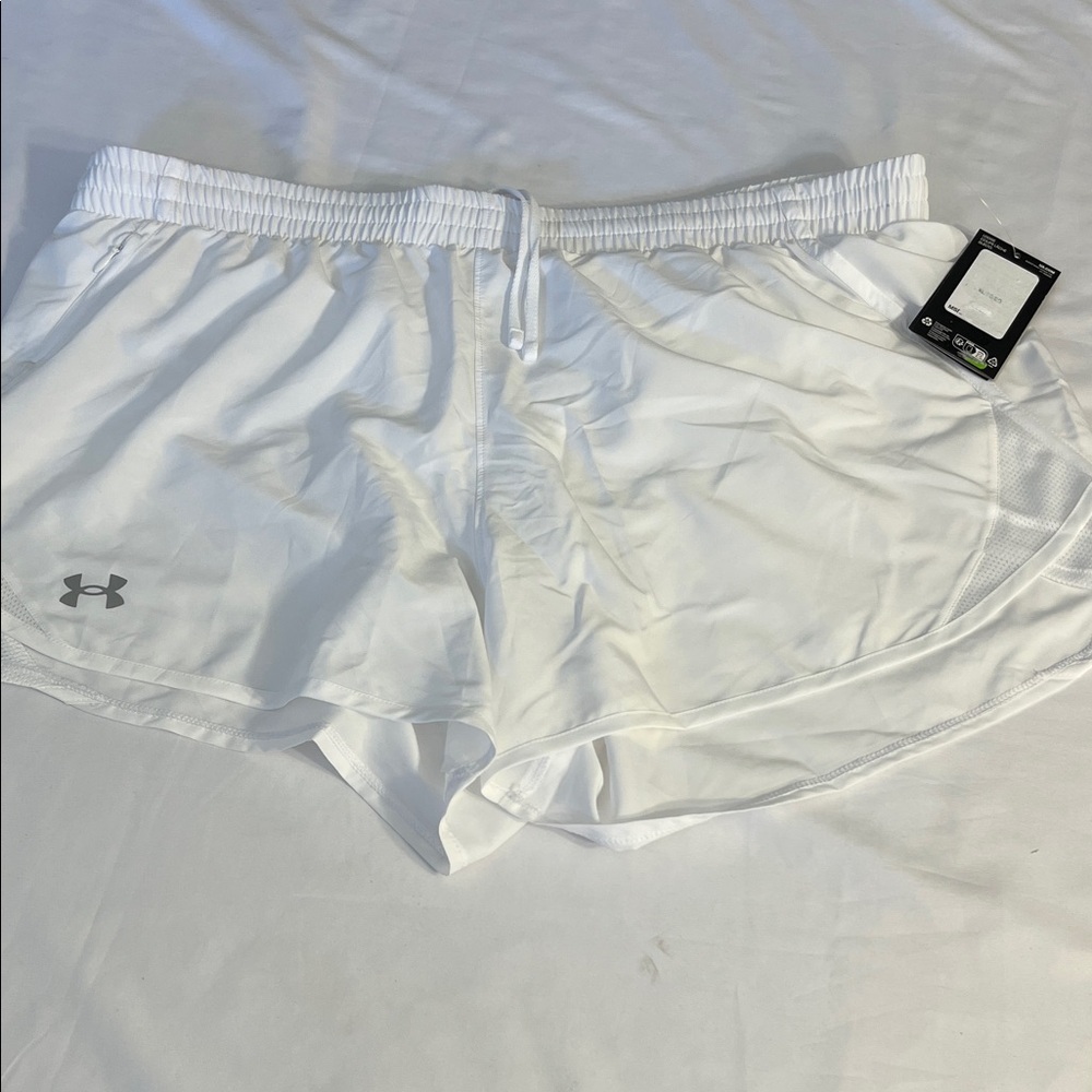 Under Armour Women's Athletic White Shorts